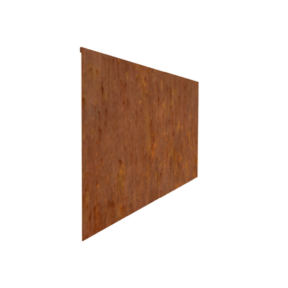 Corten Steel Garden Edging 580mmH x 2440mmW - 2.50mm Gauge