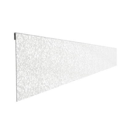 Galvanised Steel Garden Edging 150mmH x 2400mmW - 1.60mm Gauge