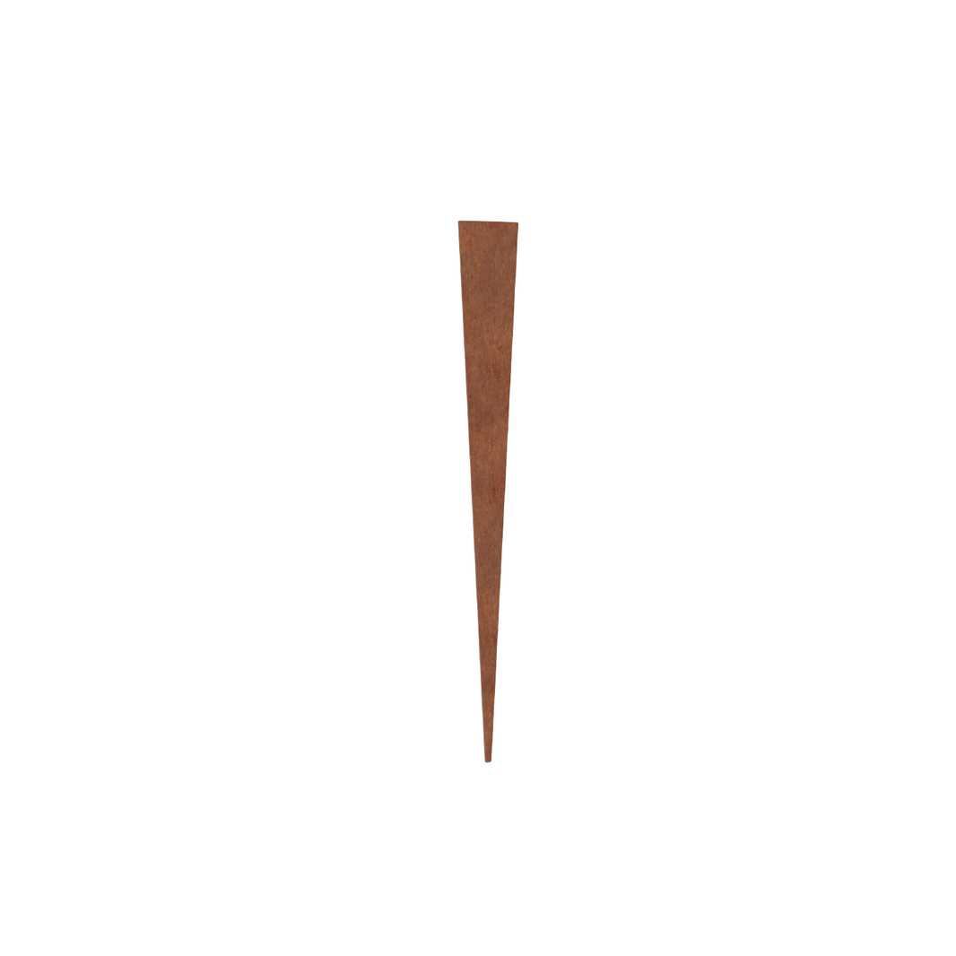 Corten Steel Stakes 800mmH - 3.00mm Gauge