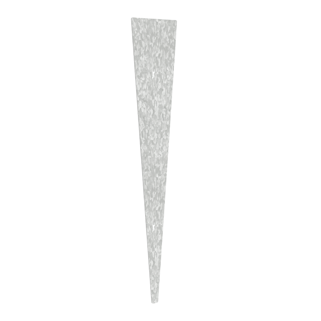 Galvanised Steel Stakes 400mmH - 1.60mm Gauge