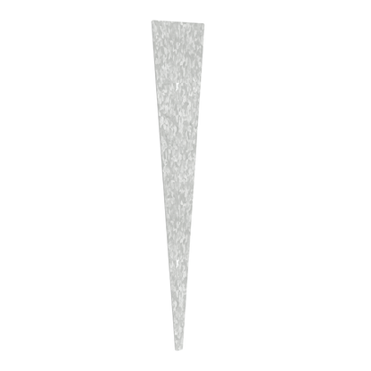 Galvanised Steel Stakes 400mmH - 1.60mm Gauge