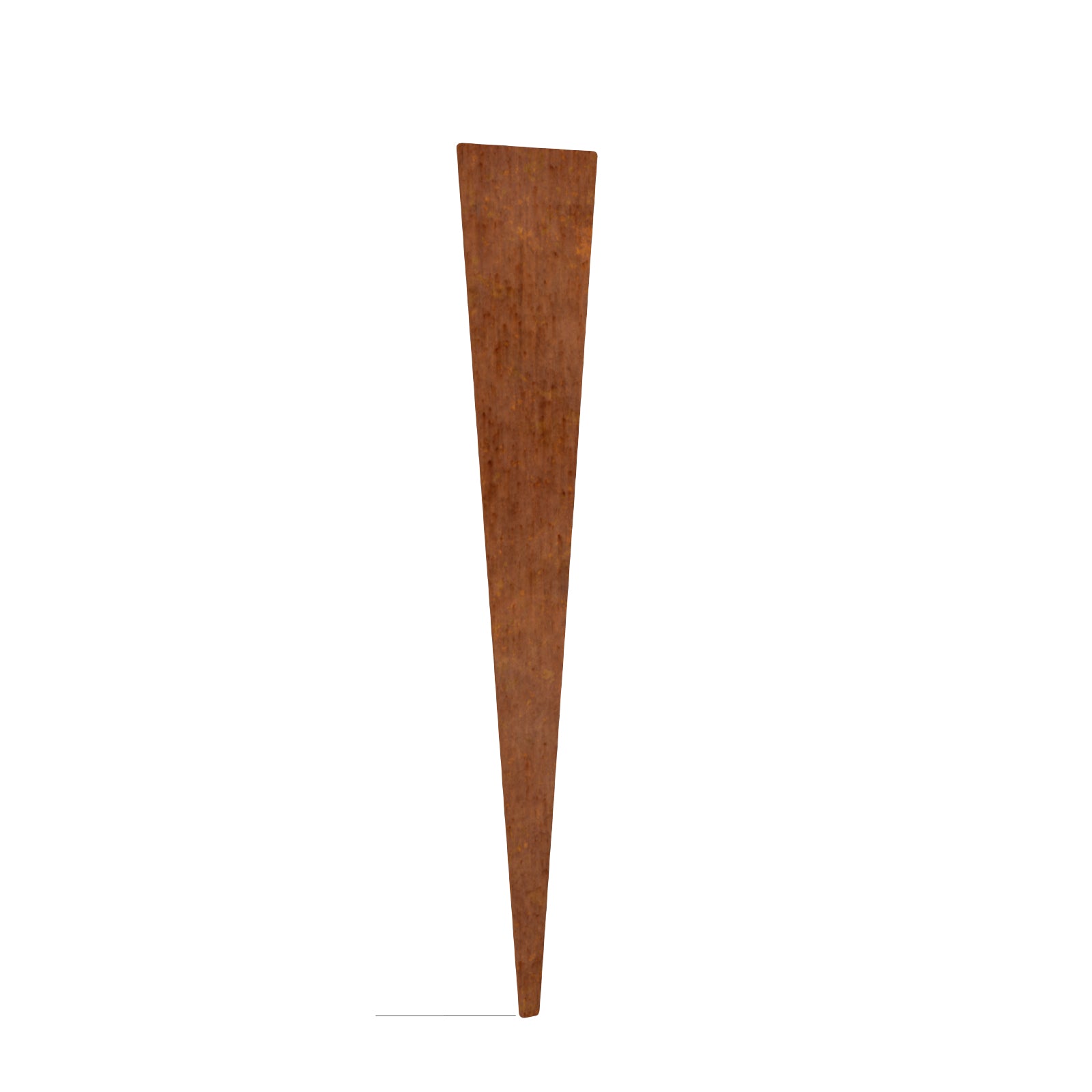 TerraForm Edging corten steel stake, 400 mm high.